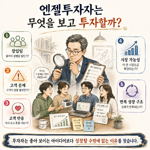 [엔젤투자 인수분해 : 초기투자의 핵심]3편-엔젤투자자는 무엇을 보고 투자할까?